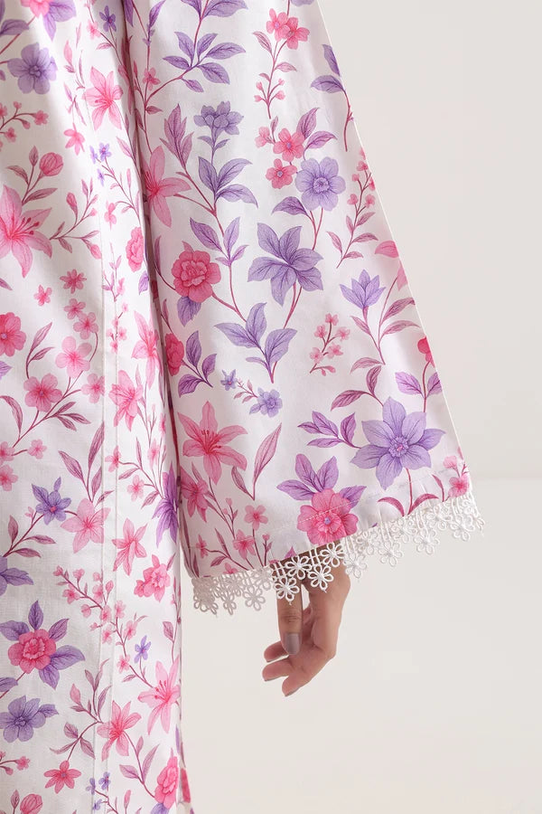 Unstitched Printed Warm Cotton 3 Piece