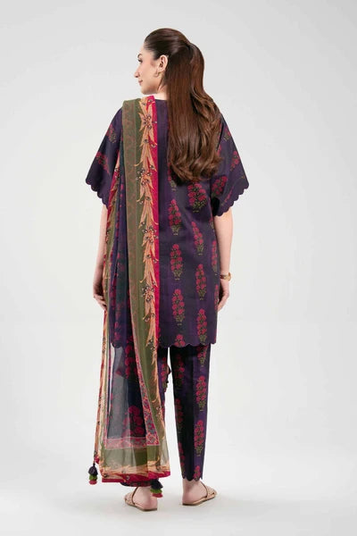 Nishat 3 Piece Unstitched - Digital Printed Suit