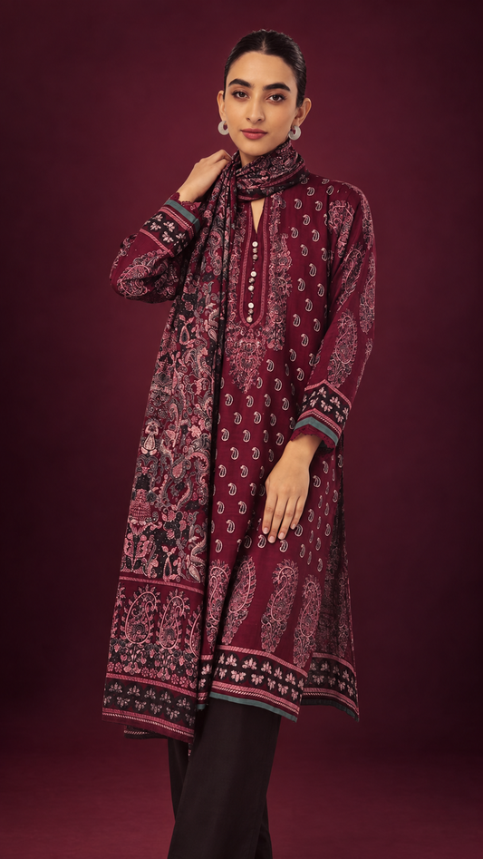 Khaadi 3 Piece Suit Lawn Unstitched
