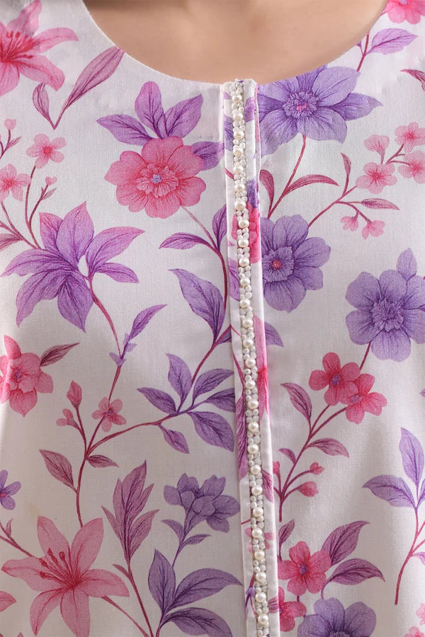 Unstitched Printed Warm Cotton 3 Piece