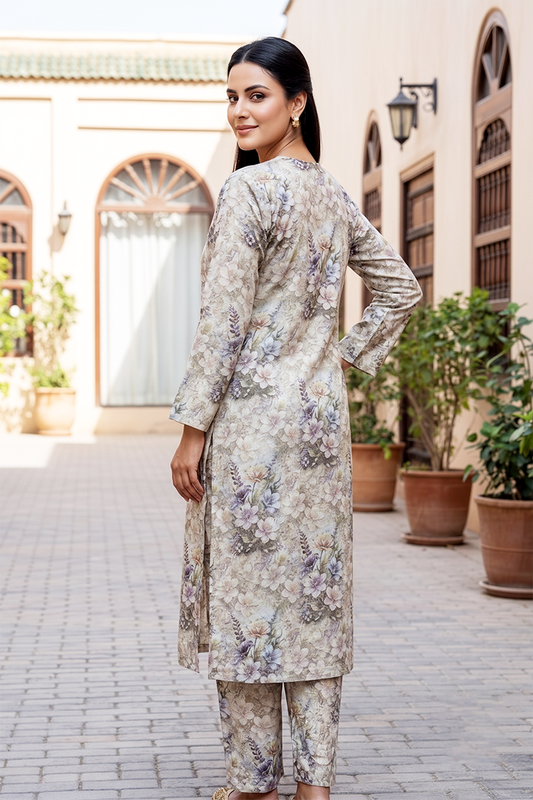 Hafiz Textile Stitched Printed Lawn ST 2pc